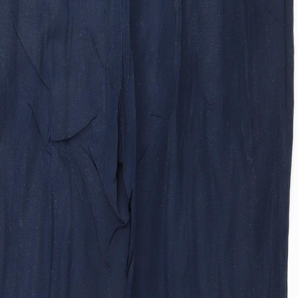 Zara Womens Blue   Trousers  Size 14 L27 in