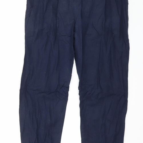 Warehouse Womens Blue   Trousers  Size 12 L26 in