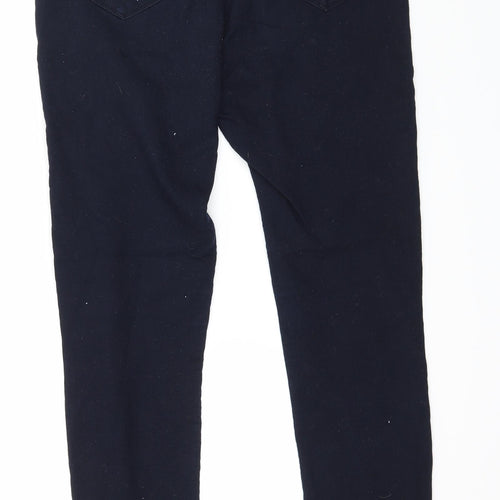 Peacocks Womens Blue  Denim Skinny Jeans Size 8 L29 in