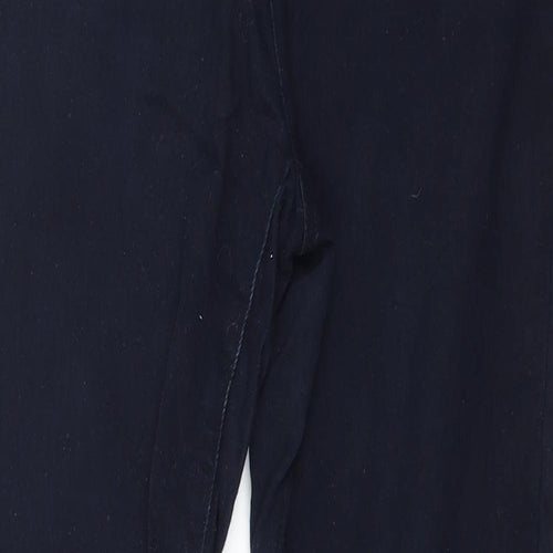 Peacocks Womens Blue  Denim Skinny Jeans Size 8 L29 in