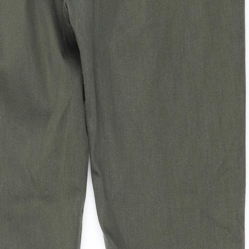 Preworn Womens Green  Denim Jegging Jeans Size 32 in L30 in