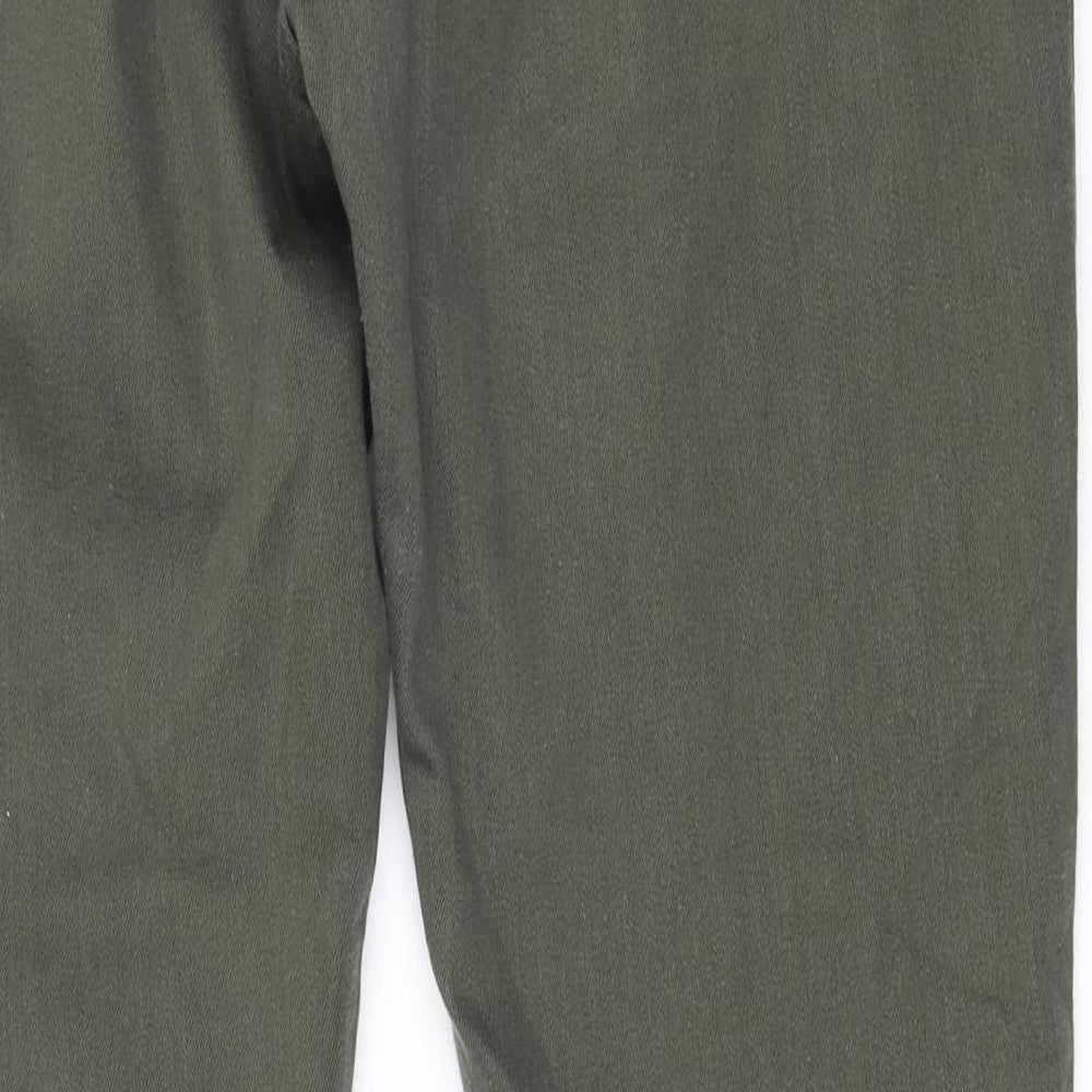 Preworn Womens Green  Denim Jegging Jeans Size 32 in L30 in
