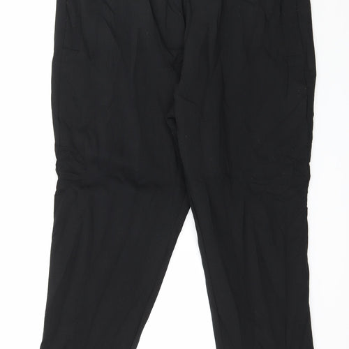 Kley Womens Black   Trousers  Size 18 L28 in