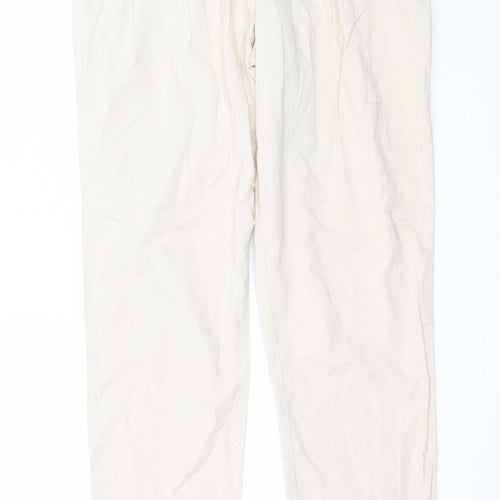IKKS Womens Beige   Trousers  Size 30 in L30 in