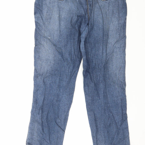 Denim & Co. Womens Blue  Denim Skinny Jeans Size 12 L28 in