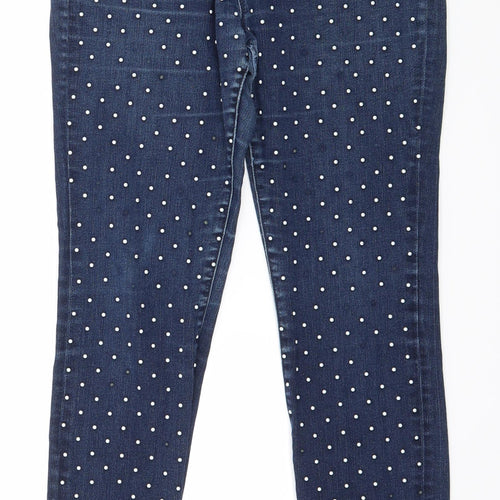 BDG Womens Blue  Denim Skinny Jeans Size 30 in L29 in