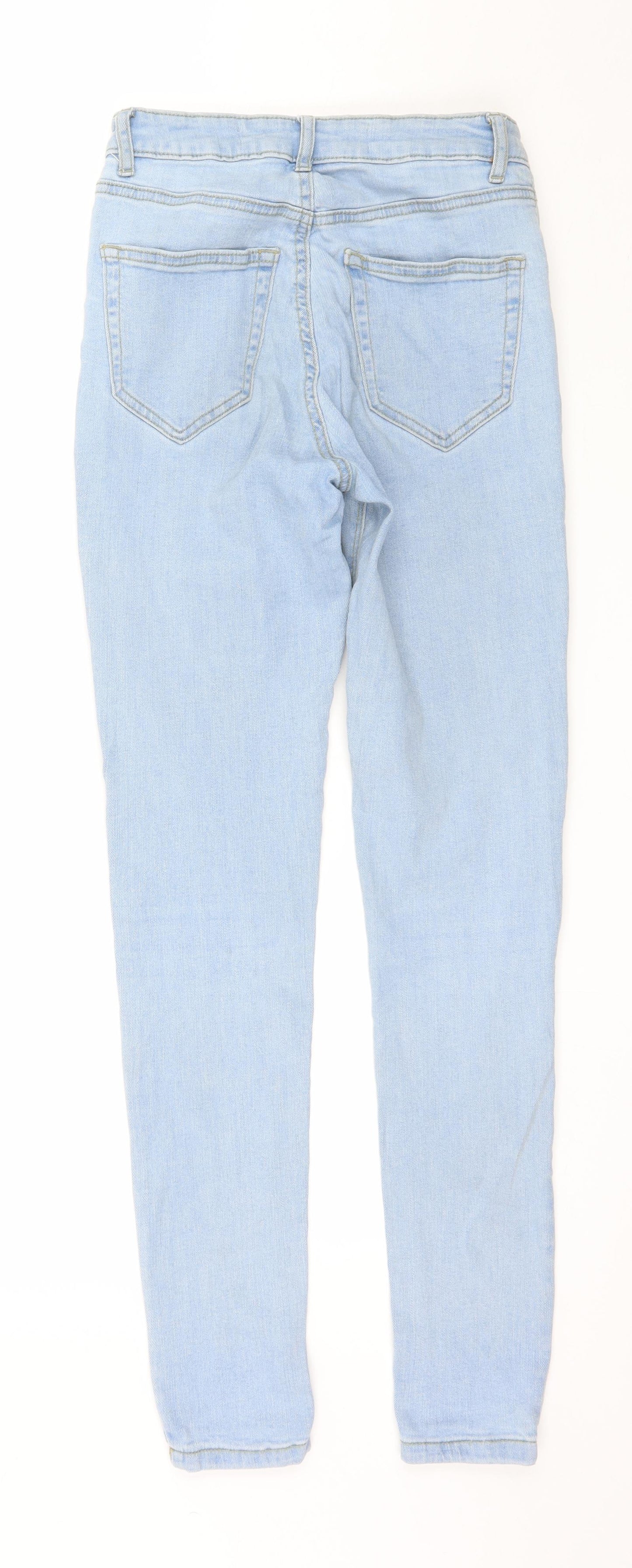 Denim & Co. Womens Blue  Denim Skinny Jeans Size 6 L30 in