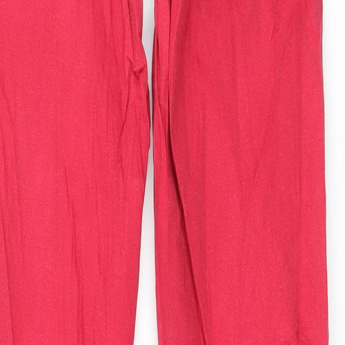 Warehouse Womens Pink  Denim Skinny Jeans Size 10 L29 in