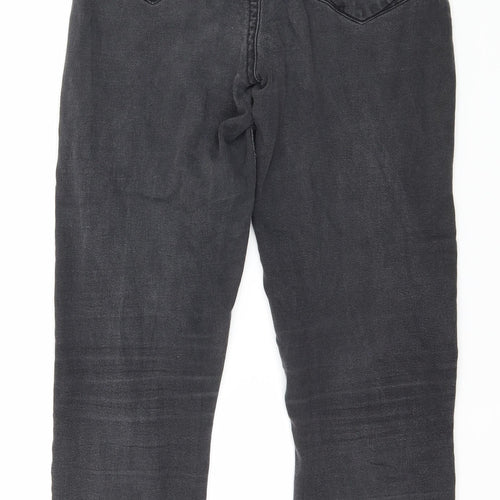 Denim & Co. Womens Grey  Denim Skinny Jeans Size 8 L27 in