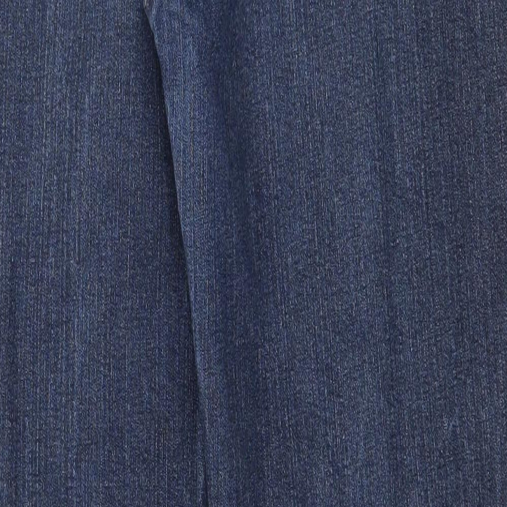 Denim & Co. Womens Blue  Denim Skinny Jeans Size 14 L31 in