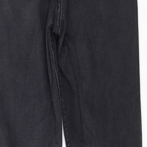 H&M Womens Black  Denim Skinny Jeans Size 27 in L28 in