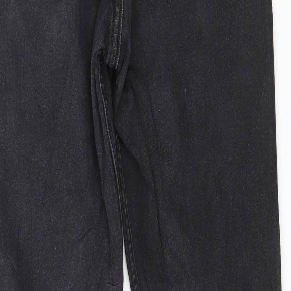 H&M Womens Black  Denim Skinny Jeans Size 27 in L28 in