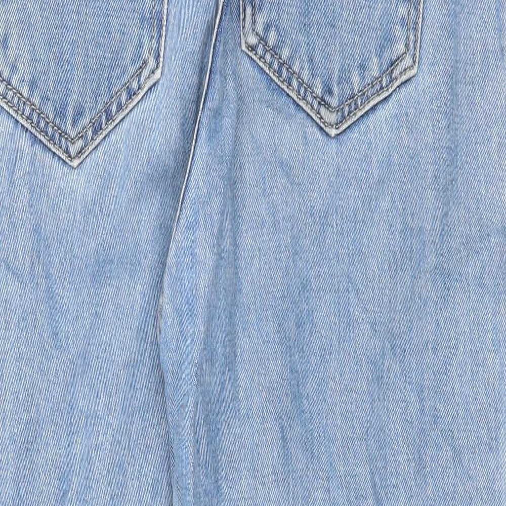 Redial Womens Blue  Denim Straight Jeans Size 8 L27 in