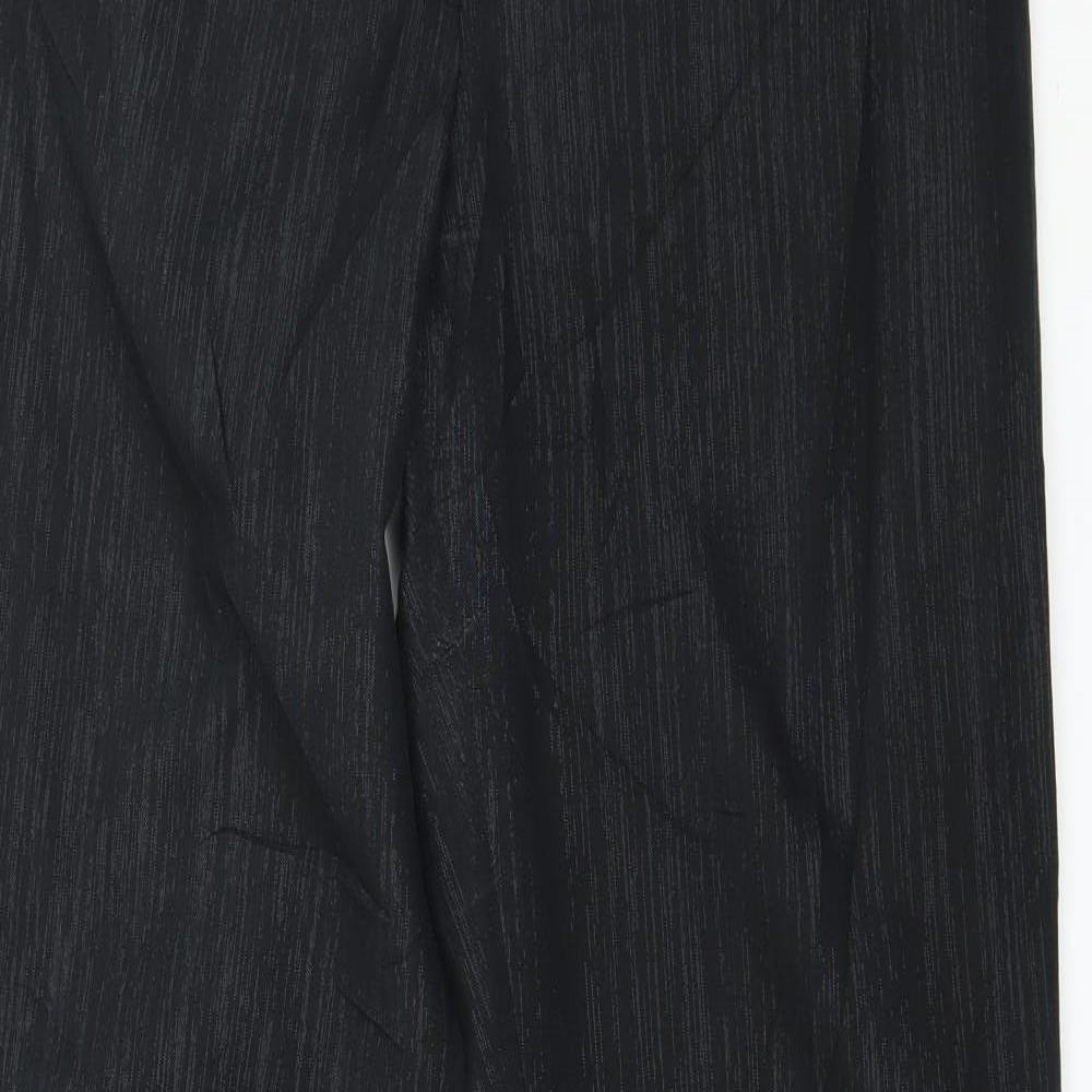 NL Collection Womens Black   Trousers  Size 12 L31 in
