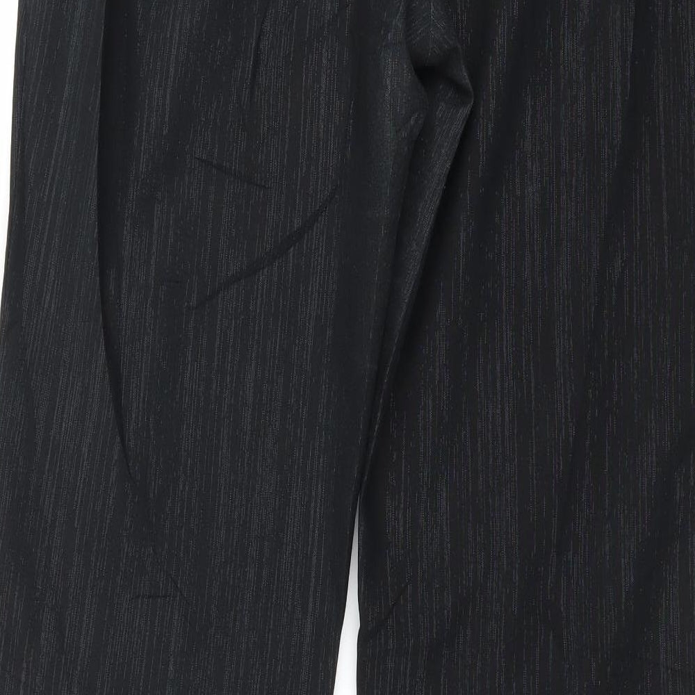 NL Collection Womens Black   Trousers  Size 12 L31 in