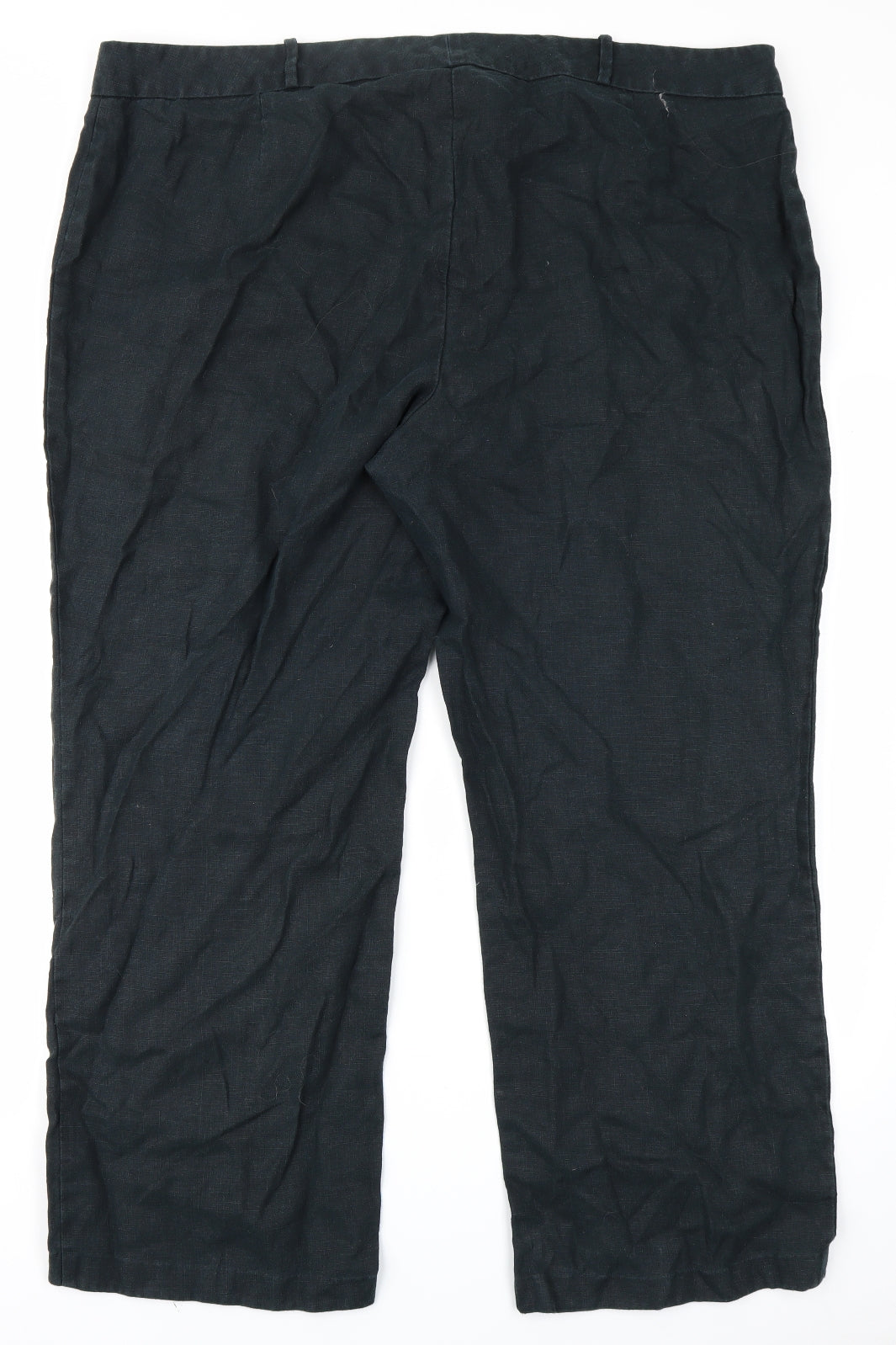 M&S Collection Womens Black   Trousers  Size 22 L27 in