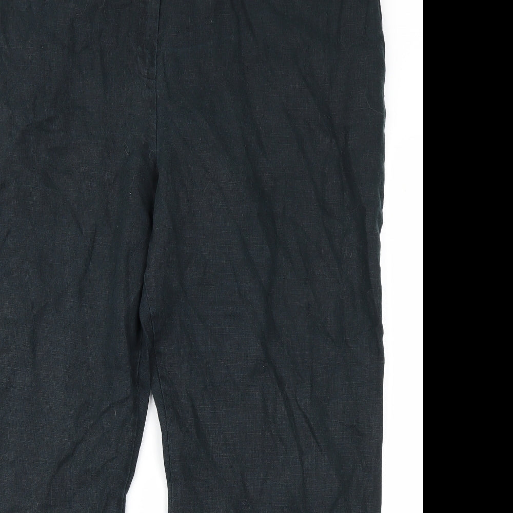 M&S Collection Womens Black   Trousers  Size 22 L27 in