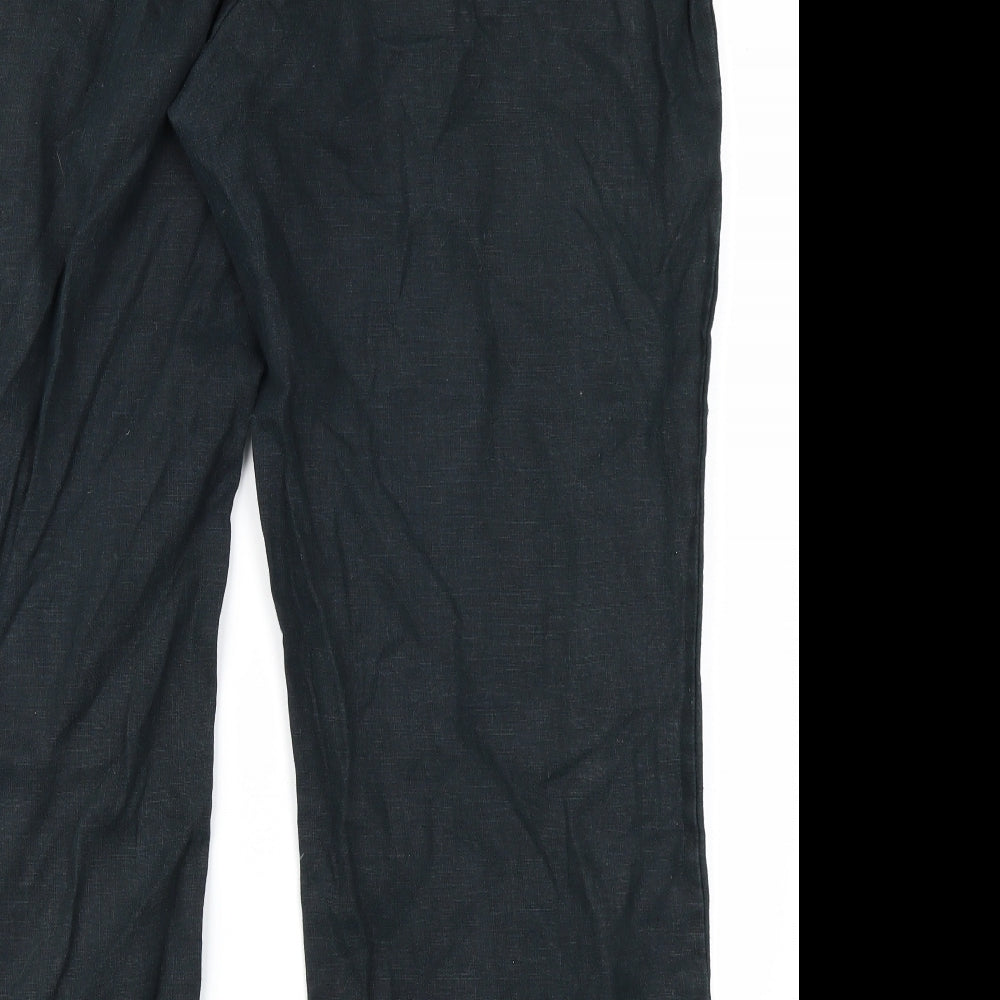 M&S Collection Womens Black   Trousers  Size 22 L27 in