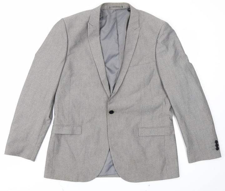 George Mens Grey Jacket Blazer Size 42