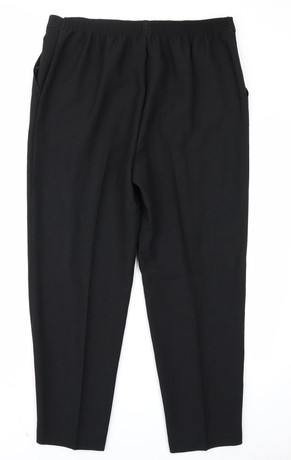 Marks & Spencer Womens Black   Trousers  Size 16 L25 in