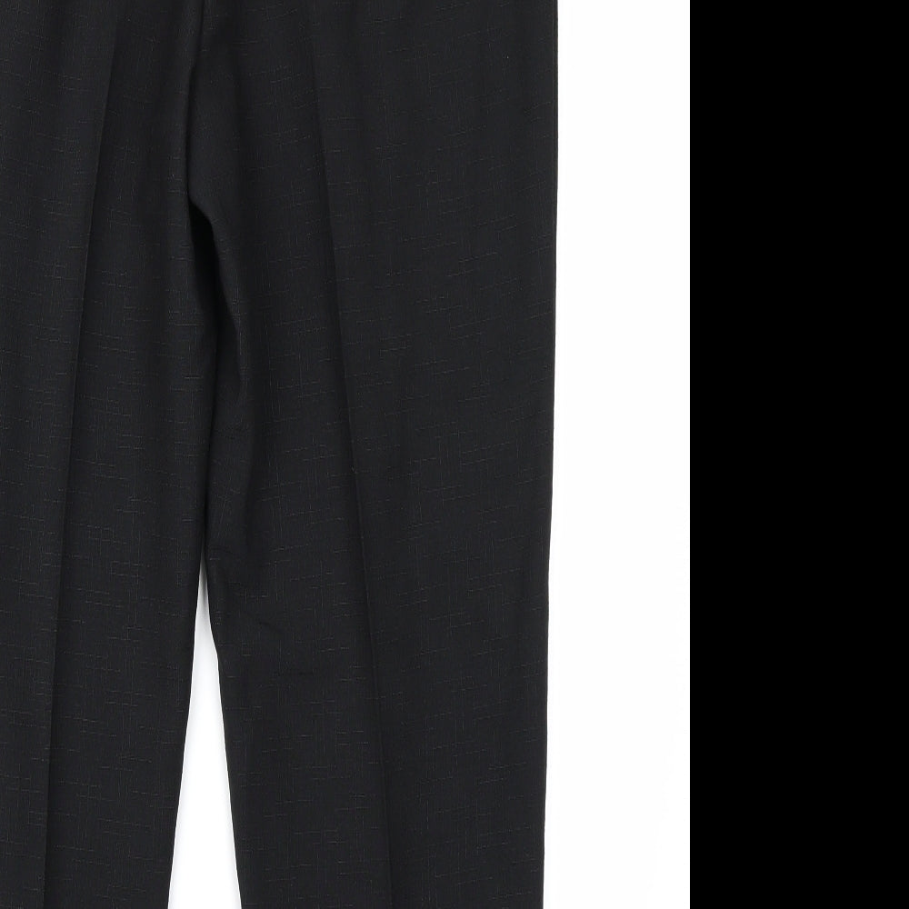 Marks & Spencer Womens Black   Trousers  Size 16 L25 in