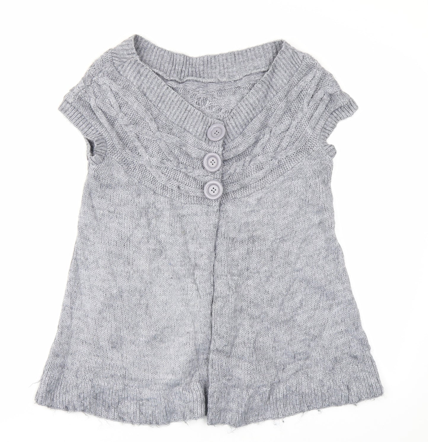 George Womens Grey   Cardigan Jumper Size 12