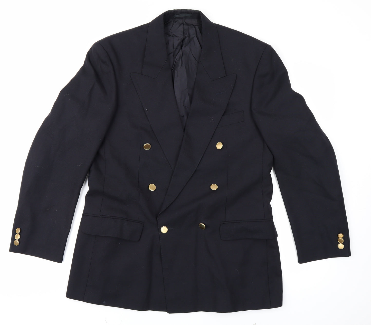 St Michael Mens Black   Jacket Blazer Size M