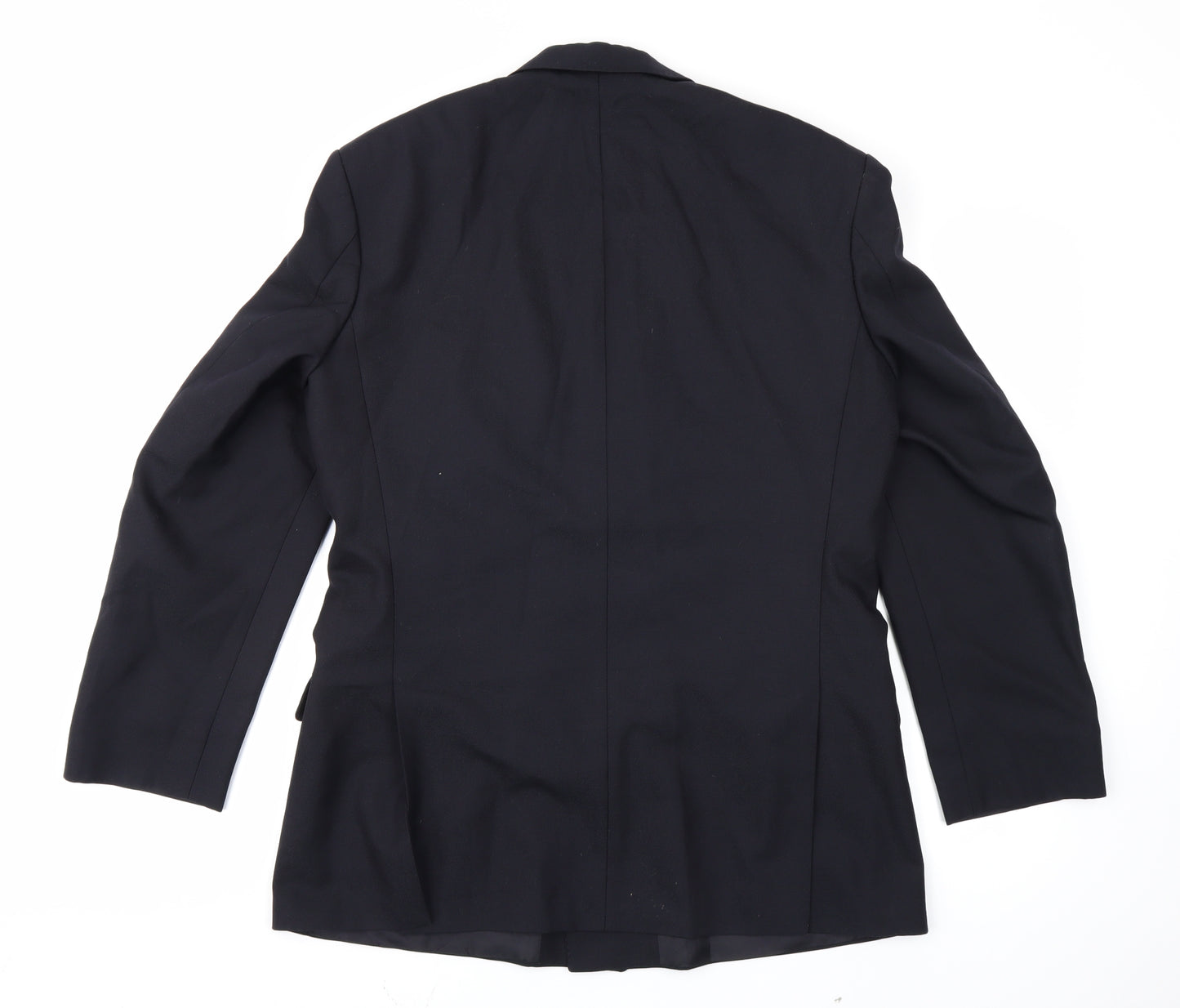 St Michael Mens Black   Jacket Blazer Size M