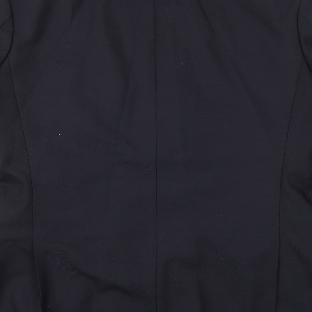 St Michael Mens Black   Jacket Blazer Size M