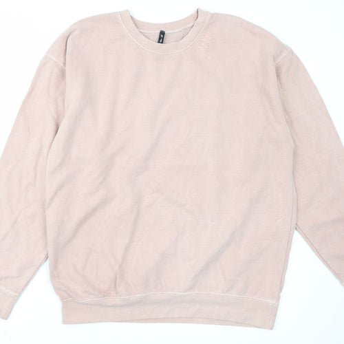 AsYou Womens Pink   Pullover Sweatshirt Size S