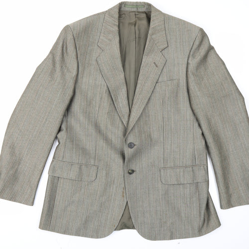 St Michael Mens Brown   Jacket Blazer Size 40