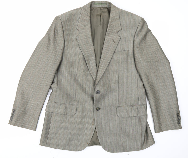 St Michael Mens Brown Jacket Blazer Size 40