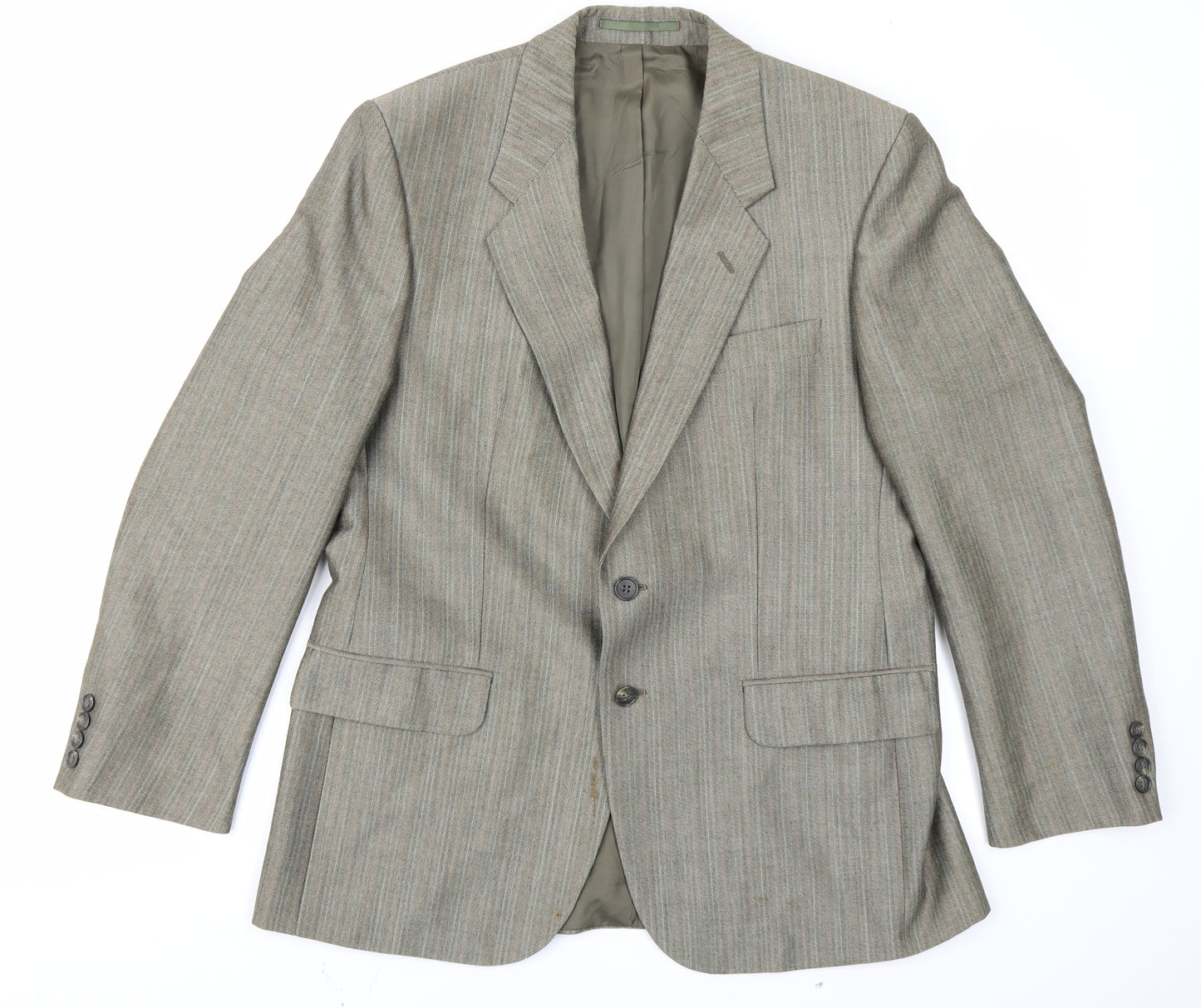 St Michael Mens Brown   Jacket Blazer Size 40