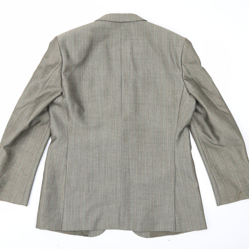 St Michael Mens Brown   Jacket Blazer Size 40