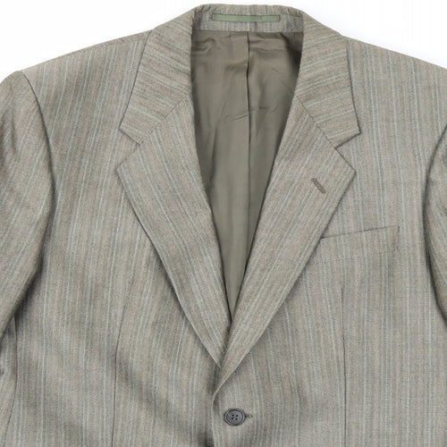 St Michael Mens Brown   Jacket Blazer Size 40
