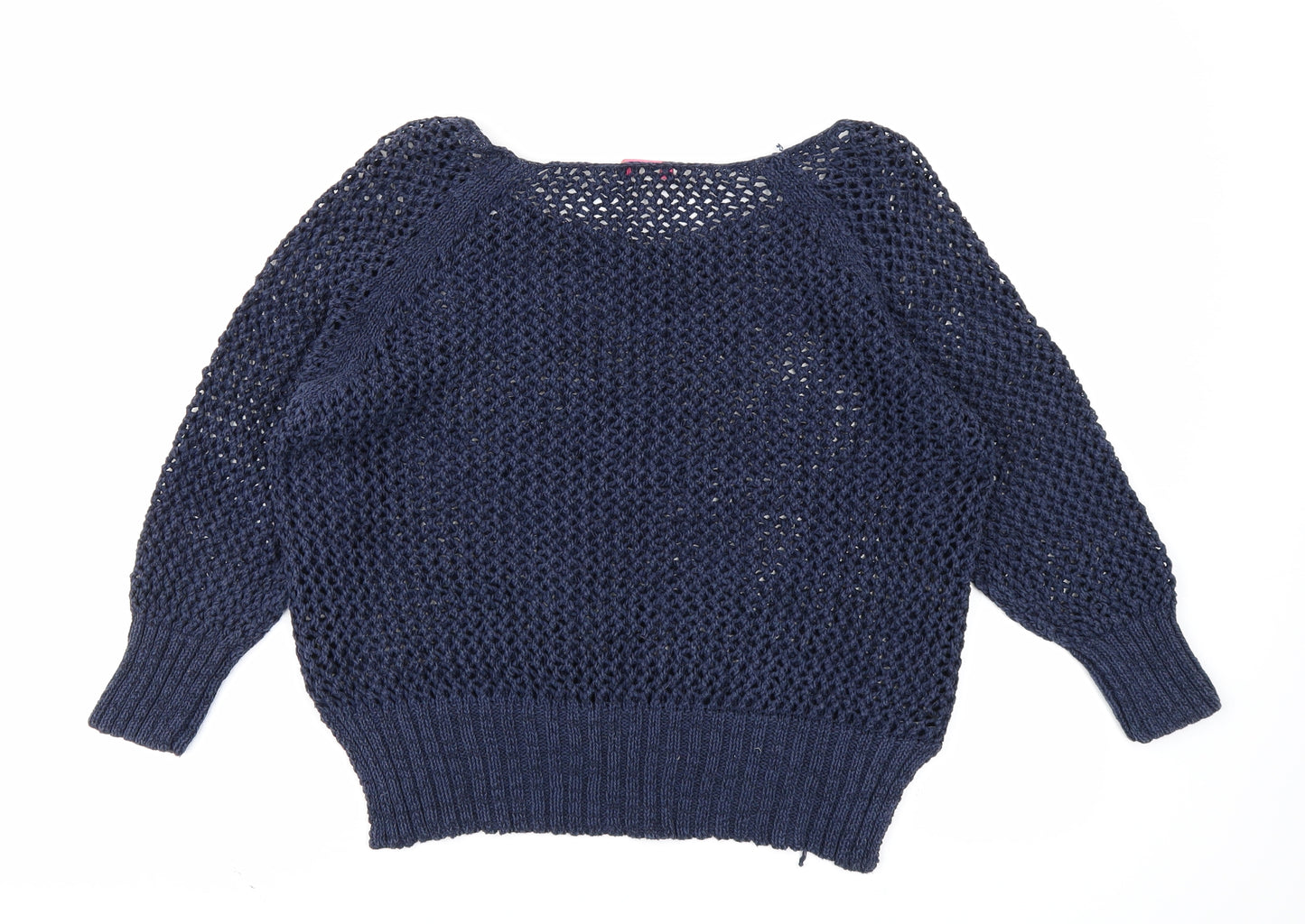 Super Luxurious Womens Blue   Pullover Jumper Size L