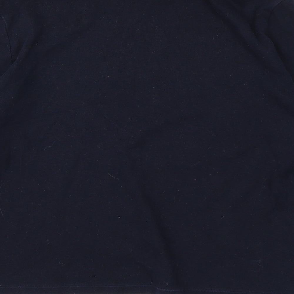 Marks & Spencer Womens Blue  Knit Basic T-Shirt Size 12
