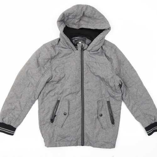 George Boys Grey   Rain Coat Coat Size 10-11 Years