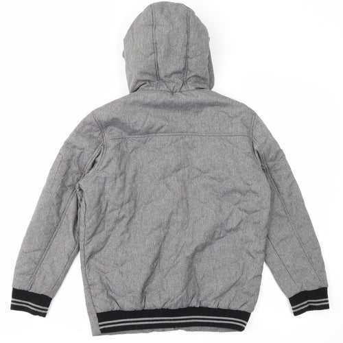 George Boys Grey   Rain Coat Coat Size 10-11 Years