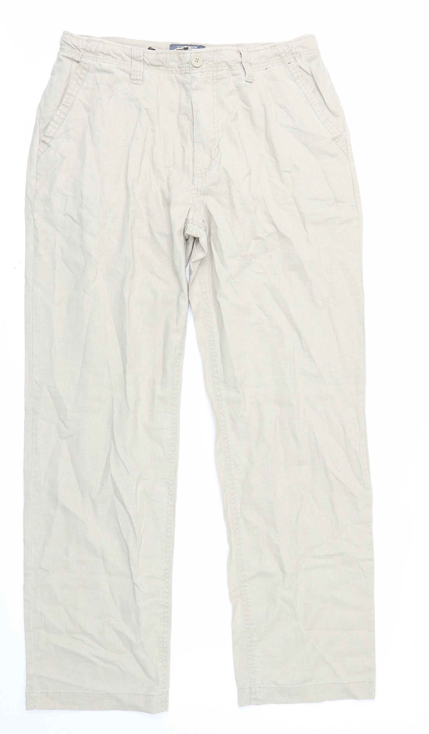 TU Mens Brown   Cargo Trousers Size 32 in L31 in