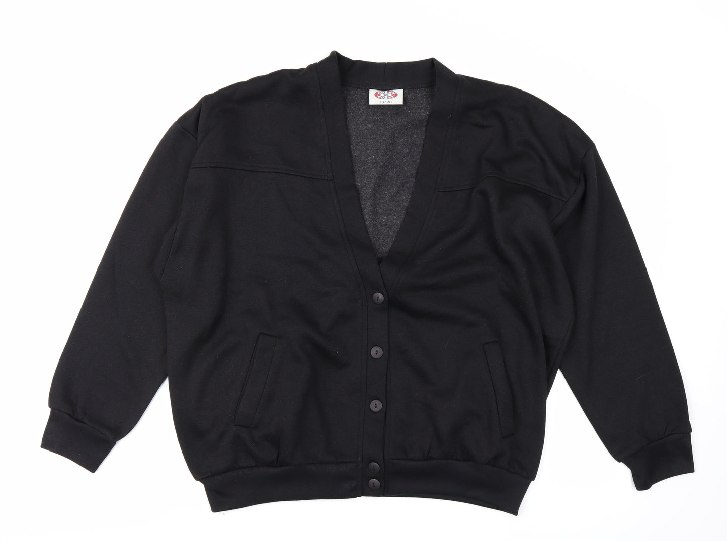 Coast to Coast Womens Black   Cardigan Jumper Size 18