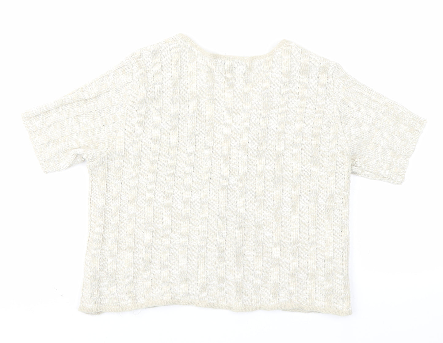 New Look Womens Beige   Cardigan Jumper Size M