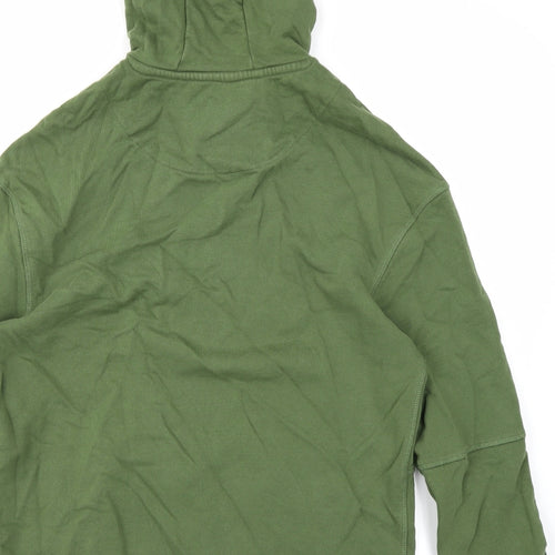 V Mens Green   Pullover Hoodie Size M