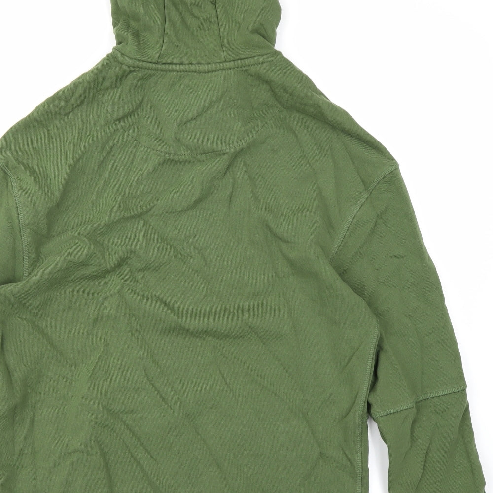 V Mens Green   Pullover Hoodie Size M