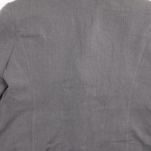 Gelco Womens Grey   Jacket Blazer Size 14