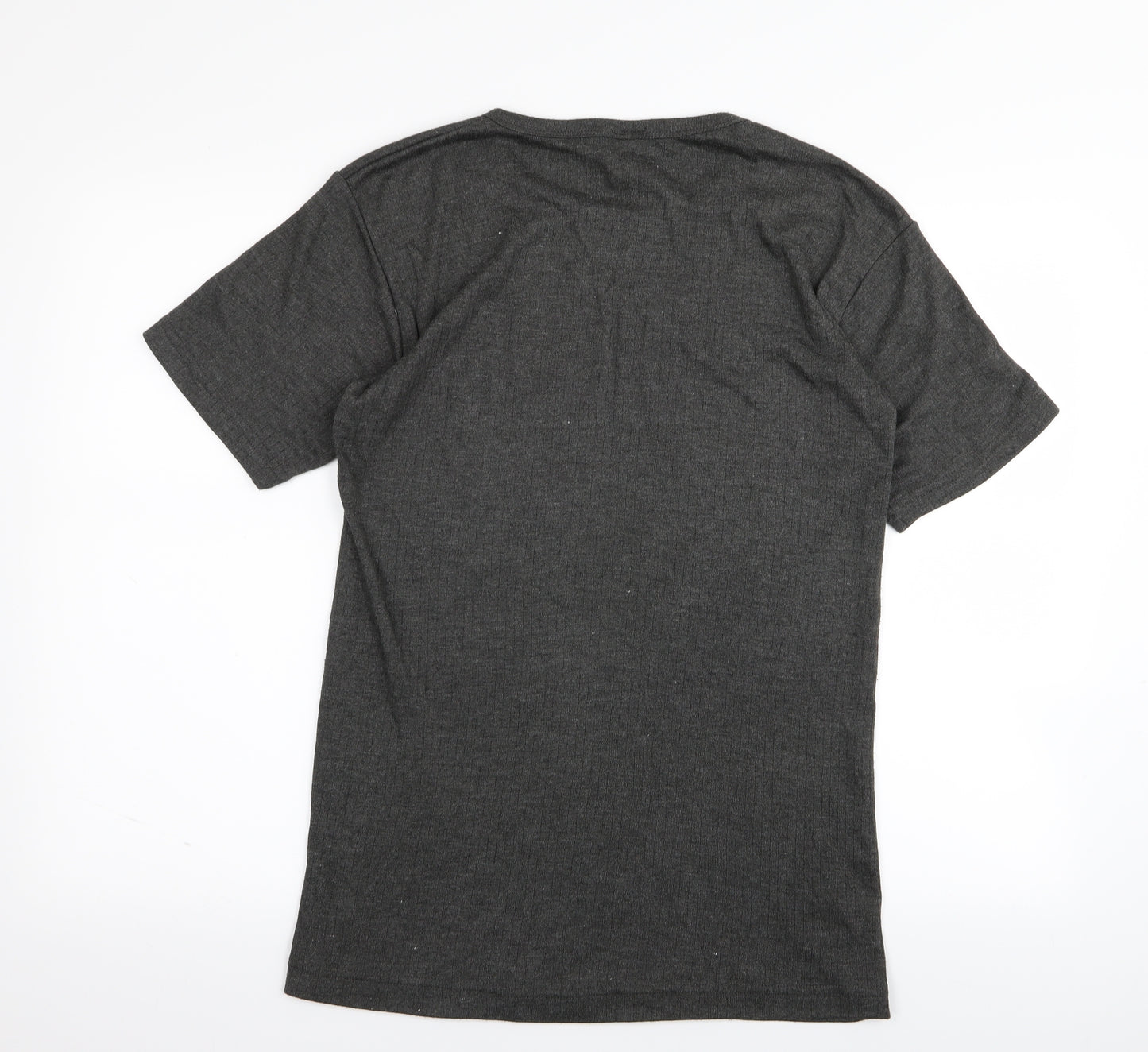 thermal man Mens Grey    T-Shirt Size L