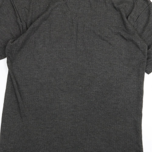 thermal man Mens Grey    T-Shirt Size L