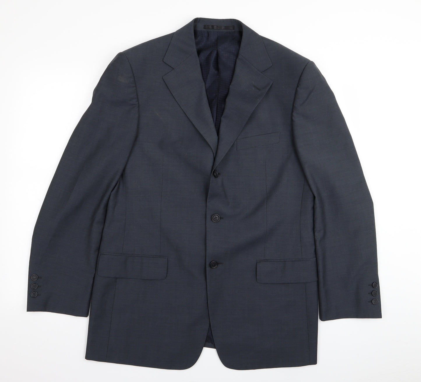 Impressions Mens Blue   Jacket Blazer Size 40
