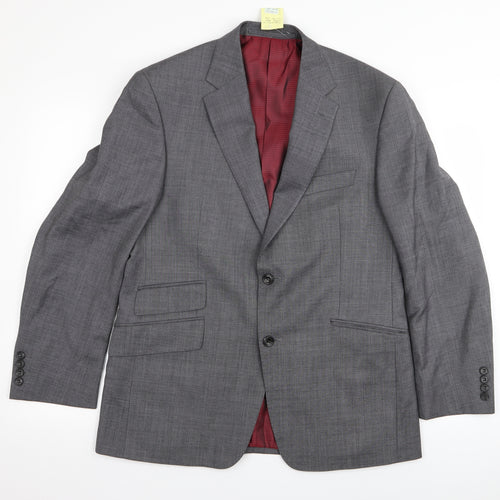 M&S Mens Grey   Jacket Blazer Size 40