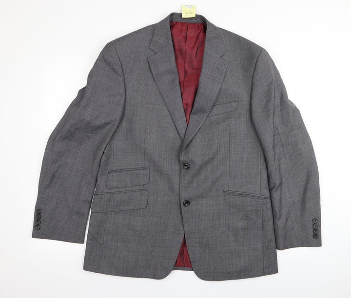 M&S Mens Grey   Jacket Blazer Size 40